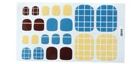 Casual Solid Color Stickers Nail Decoration Accessories 1 Piece sku image 3