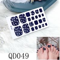 Casual Solid Color Stickers Nail Decoration Accessories 1 Piece sku image 9