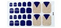 Casual Solid Color Stickers Nail Decoration Accessories 1 Piece sku image 8