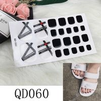 Casual Solid Color Stickers Nail Decoration Accessories 1 Piece sku image 20