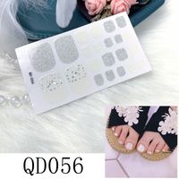 Casual Solid Color Stickers Nail Decoration Accessories 1 Piece sku image 16