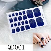 Casual Solid Color Stickers Nail Decoration Accessories 1 Piece sku image 21