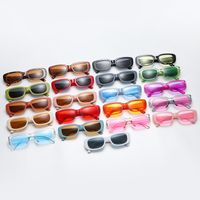 British Style Solid Color Ac Oval Frame Full Frame Women's Sunglasses main image 5