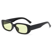 British Style Solid Color Ac Oval Frame Full Frame Women's Sunglasses sku image 2