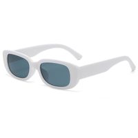 British Style Solid Color Ac Oval Frame Full Frame Women's Sunglasses sku image 4
