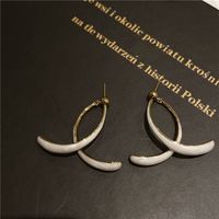 1 Pair Simple Style Geometric Heart Shape Plating Copper Earrings sku image 8