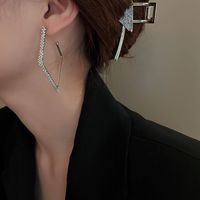1 Pair Simple Style Geometric Heart Shape Plating Copper Earrings sku image 6