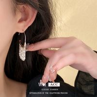 1 Pair Lady Streetwear Geometric Copper Tassel Drop Earrings main image 5