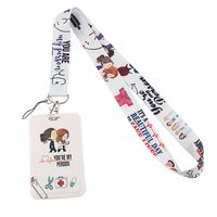 Foreign Trade Best-selling Doctor Mobile Phone Lanyard Card Cover School Card Student Id Card Meal Card Access Card Factory Card Work Permit Card Cover sku image 3