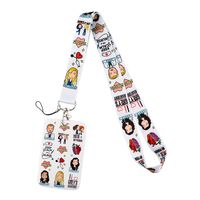 Foreign Trade Best-selling Doctor Mobile Phone Lanyard Card Cover School Card Student Id Card Meal Card Access Card Factory Card Work Permit Card Cover sku image 7