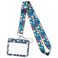 Foreign Trade Best-selling Doctor Mobile Phone Lanyard Card Cover School Card Student Id Card Meal Card Access Card Factory Card Work Permit Card Cover sku image 15