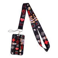 Foreign Trade Best-selling Doctor Mobile Phone Lanyard Card Cover School Card Student Id Card Meal Card Access Card Factory Card Work Permit Card Cover sku image 11