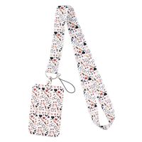 Foreign Trade Best-selling Doctor Mobile Phone Lanyard Card Cover School Card Student Id Card Meal Card Access Card Factory Card Work Permit Card Cover sku image 19