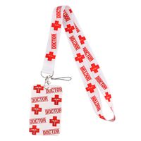 Foreign Trade Best-selling Doctor Mobile Phone Lanyard Card Cover School Card Student Id Card Meal Card Access Card Factory Card Work Permit Card Cover sku image 20