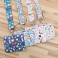 Foreign Trade Best-selling Doctor Mobile Phone Lanyard Card Cover School Card Student Id Card Meal Card Access Card Factory Card Work Permit Card Cover main image 1