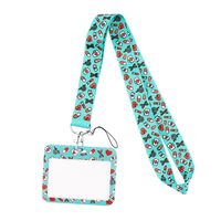Foreign Trade Best-selling Doctor Mobile Phone Lanyard Card Cover School Card Student Id Card Meal Card Access Card Factory Card Work Permit Card Cover sku image 22