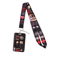 Foreign Trade Best-selling Doctor Mobile Phone Lanyard Card Cover School Card Student Id Card Meal Card Access Card Factory Card Work Permit Card Cover sku image 9