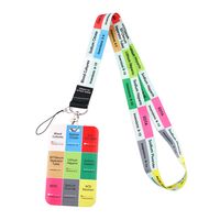 Foreign Trade Best-selling Doctor Mobile Phone Lanyard Card Cover School Card Student Id Card Meal Card Access Card Factory Card Work Permit Card Cover sku image 13
