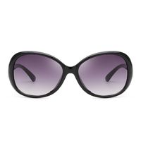 Punk Streetwear Solid Color Ac Oval Frame Full Frame Women's Sunglasses main image 3