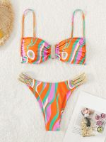 Women's Stripe 2 Piece Set Bikinis main image 1