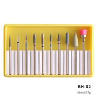 Classic Style Solid Color Tungsten Steel Nail Tools 1 Set sku image 1
