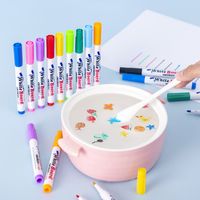 Children's Fun Diy Colorful Floating Pen Marking Pen Marker Pen Student Creativity Stationery Final Prize Gift main image 4