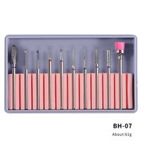 Classic Style Solid Color Tungsten Steel Nail Tools 1 Set sku image 7
