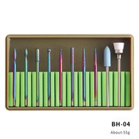 Classic Style Solid Color Tungsten Steel Nail Tools 1 Set sku image 2