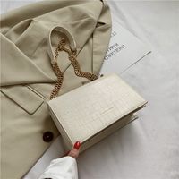 Women's Medium All Seasons Pu Leather Vintage Style Shoulder Bag sku image 1