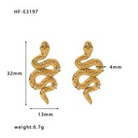1 Pair Simple Style U Shape Plating Stainless Steel Artificial Pearls Rhinestones 18K Gold Plated Earrings sku image 7