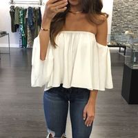 Women's T-shirt Short Sleeve T-shirts Backless Sexy Solid Color main image 3