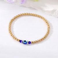 Casual Tropical Round Alloy Resin Beaded Women's Bracelets sku image 9