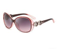 Punk Streetwear Solid Color Ac Oval Frame Full Frame Women's Sunglasses sku image 4