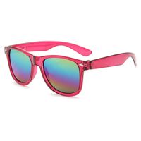 Streetwear Solid Color Pc Square Full Frame Kids Sunglasses sku image 4