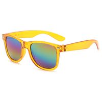Streetwear Solid Color Pc Square Full Frame Kids Sunglasses sku image 3