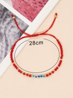 Décontractée Style Simple Œil Verre Corde Perlé Tresser Femmes Bracelets main image 8