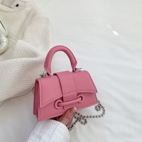 Women's Mini All Seasons Pu Leather Classic Style Handbag sku image 4