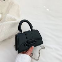 Women's Mini All Seasons Pu Leather Classic Style Handbag sku image 2
