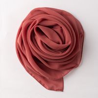 Women's Sweet Solid Color Polyester Kerchief sku image 3