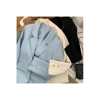 Women's Long Sleeve Blazers Pocket Classic Style Solid Color main image 5