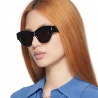Modern Style Classic Style Streetwear Geometric Pc Cat Eye Full Frame Women's Sunglasses main image 2