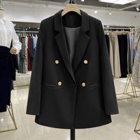 Women's Long Sleeve Blazers Pocket Classic Style Solid Color main image 4