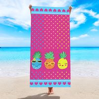 Vacation Ice Cream Letter Fruit Beach Towels sku image 4