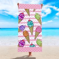 Vacation Ice Cream Letter Fruit Beach Towels sku image 6