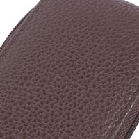 Unisex Solid Color Pu Leather Sewing Thread Zipper Card Holders main image 2