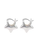 1 Pair Ig Style Star Plating Copper Earrings sku image 1
