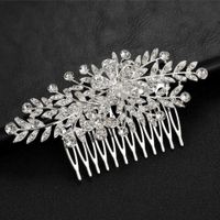 Simple Style Flower Alloy Insert Comb main image 5