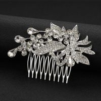 Simple Style Flower Alloy Insert Comb sku image 2