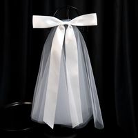 Sweet Bow Knot Gauze Birdcage Veils sku image 2