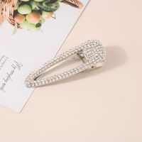 Casual Solid Color Metal Plating Hair Clip sku image 13